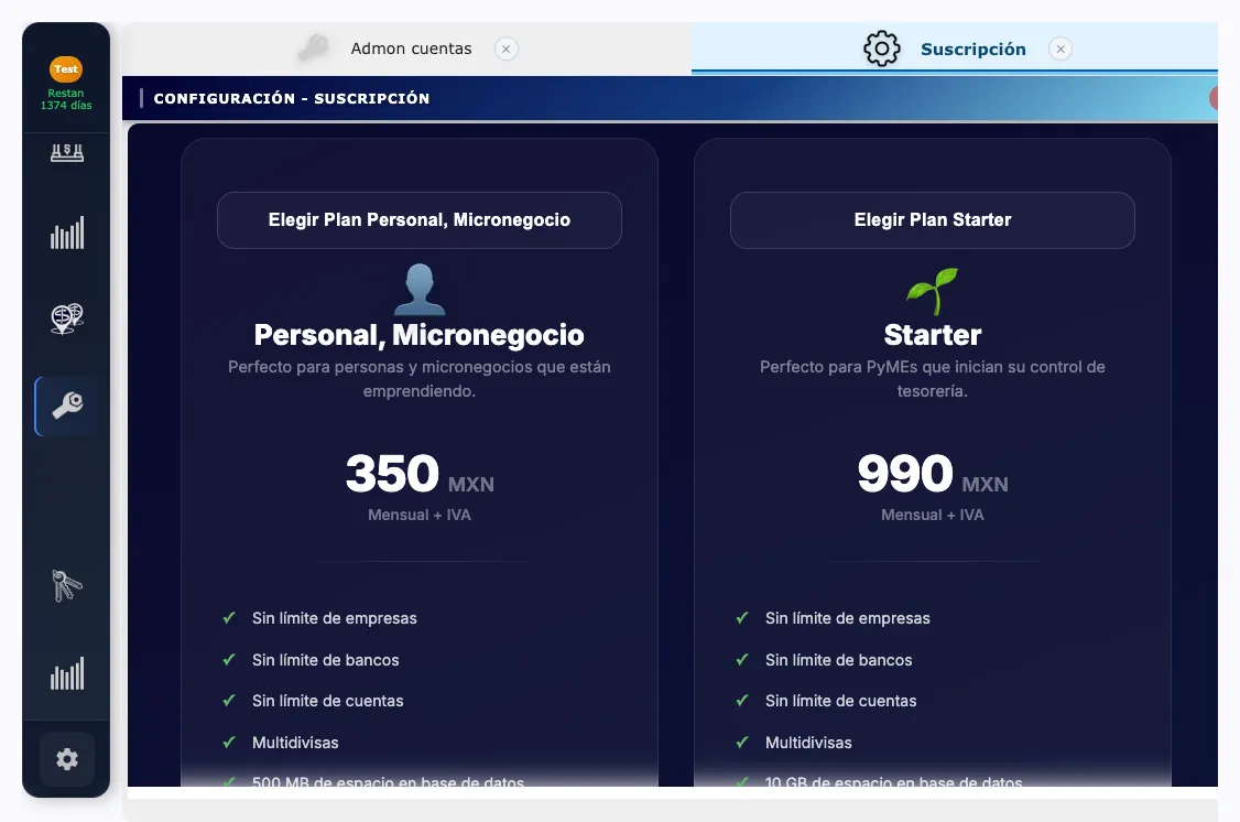 Planes y Precios de Suscripción
