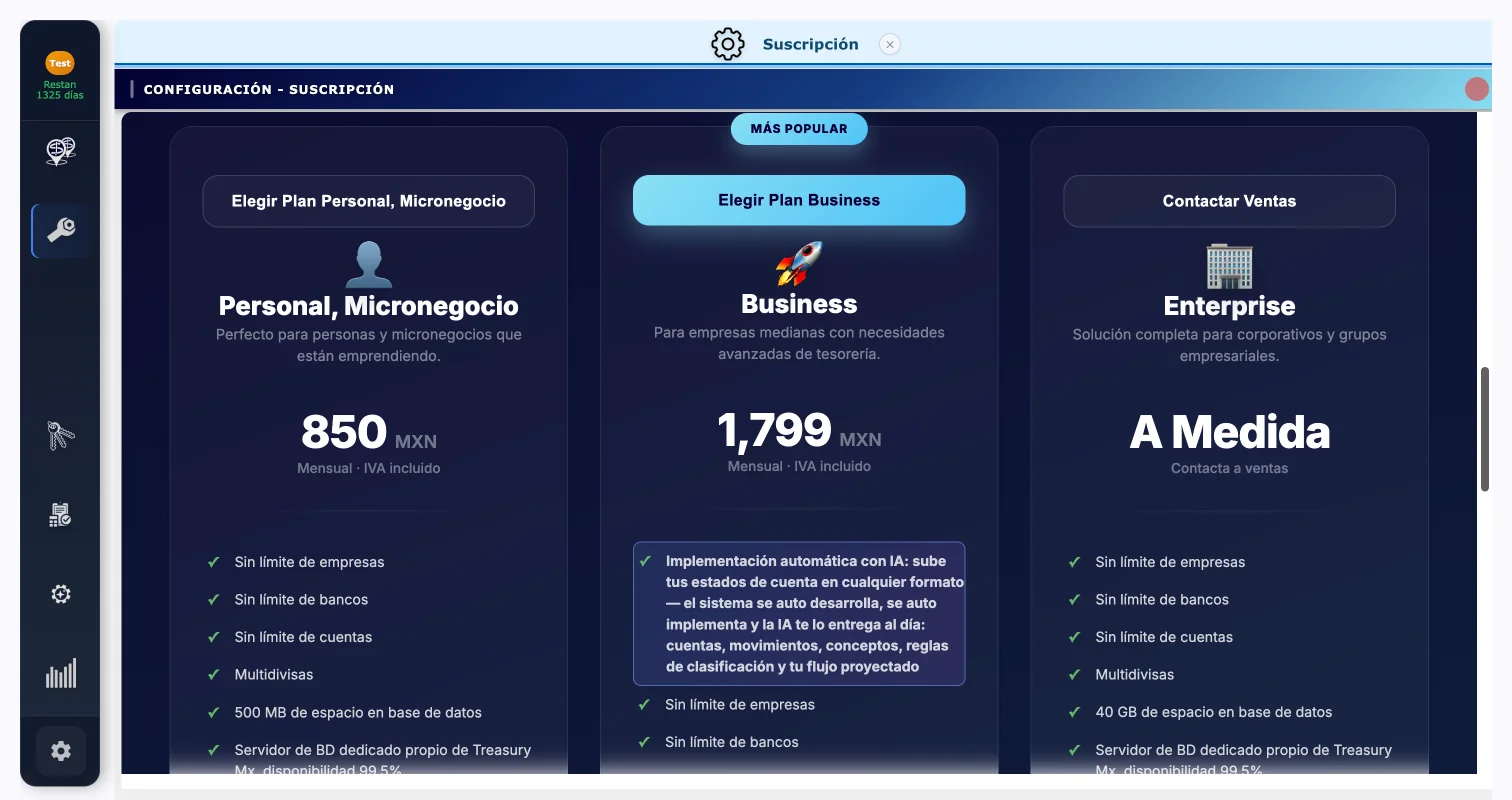 Planes y Precios de Suscripción